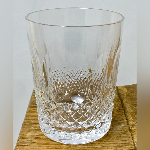 Vtg Discontinued Waterford Lead Crystal Colleen Double Old Fashioned Glass - Picture 5 of 11